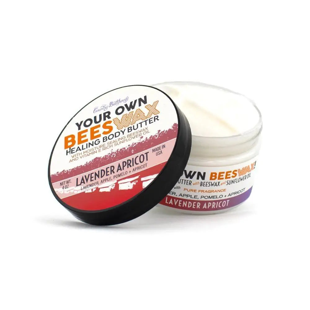 Your Own Bees Wax Body Butter - Lavender Apricot