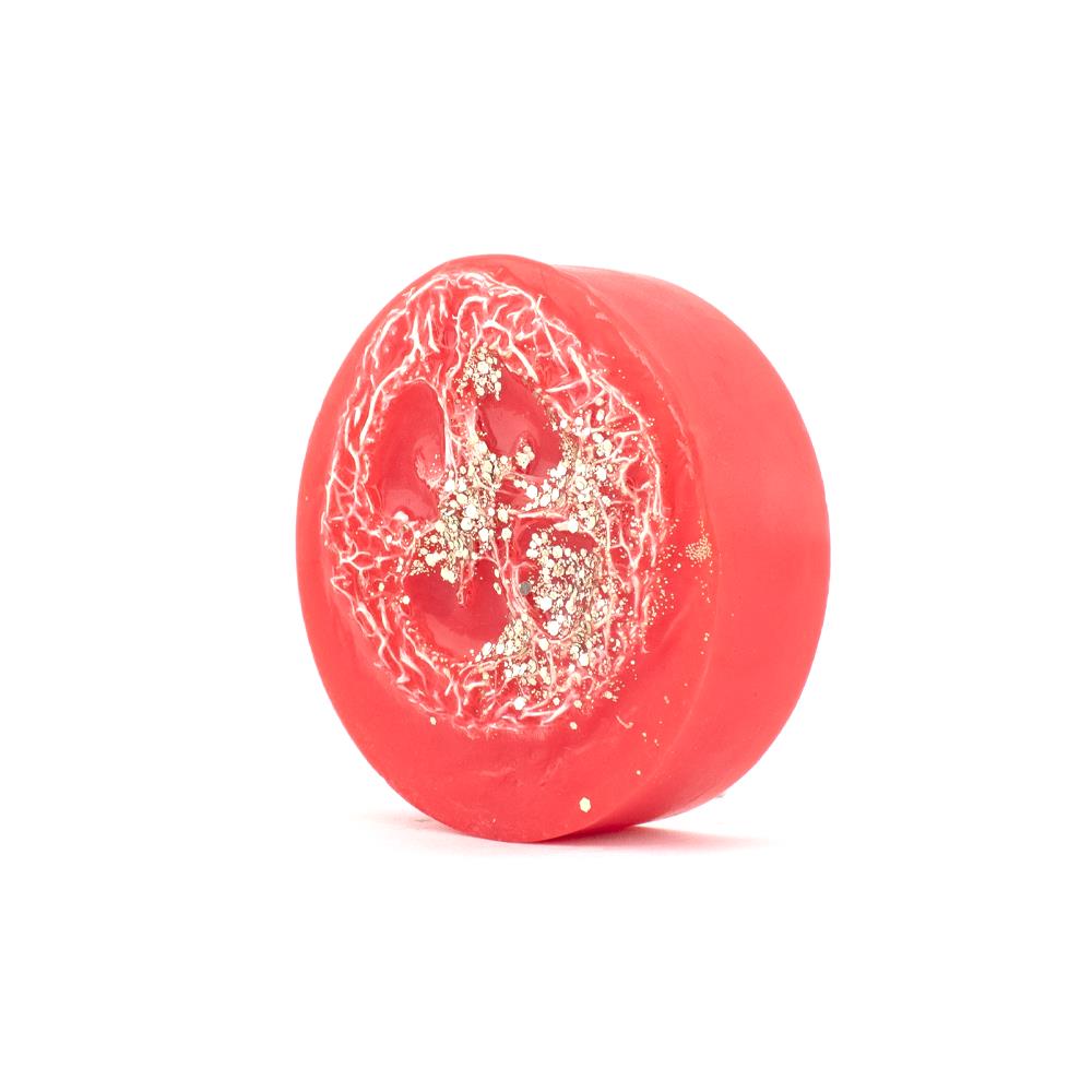 Loofah Soap - Pomegranate champagne