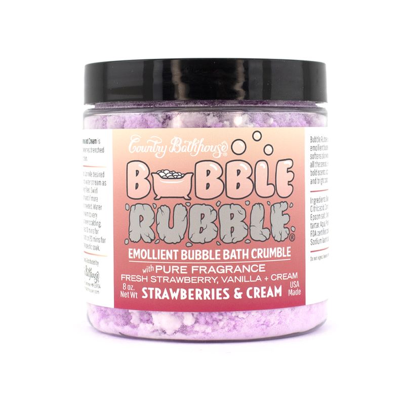 Bubble Rubble - Strawberries And Cream