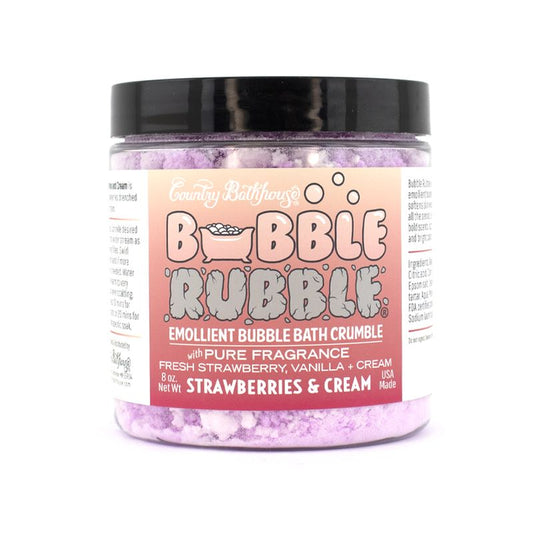 Bubble Rubble - Strawberries And Cream