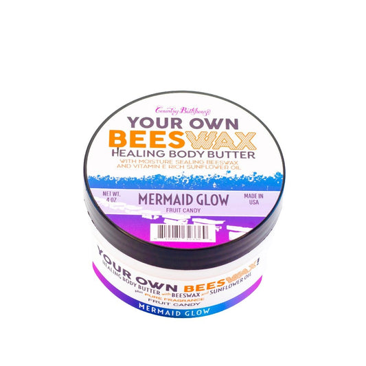 Your Own Beeswax Body Butter - Mermaid Glow