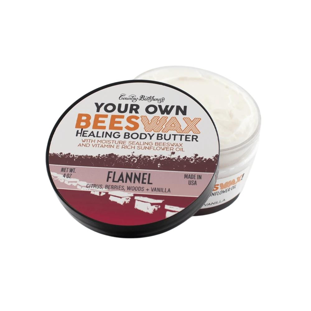 Your Own Beeswax Body Butter - Flannel