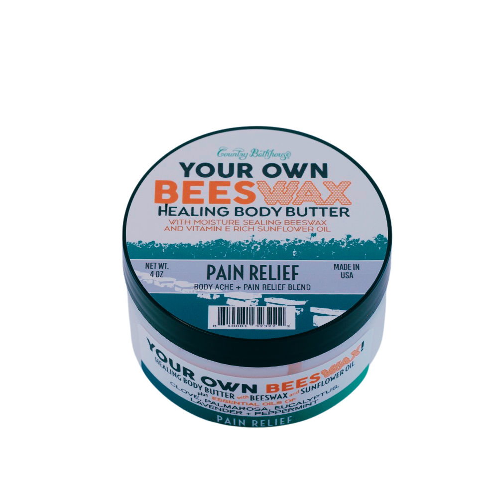 Your Own Beeswax Body Butter - Pain Relief