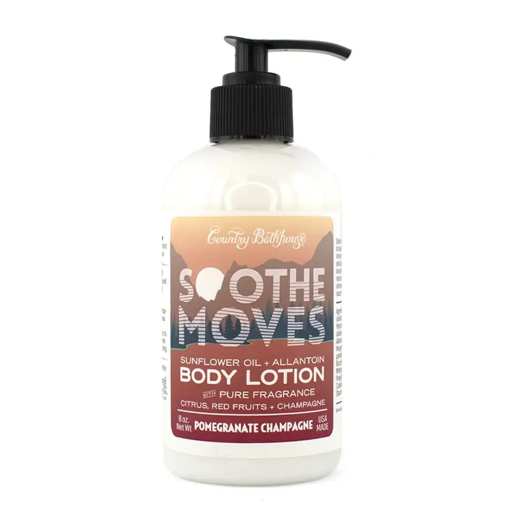Soothe Moves Lotion - Pomegranate Champagne
