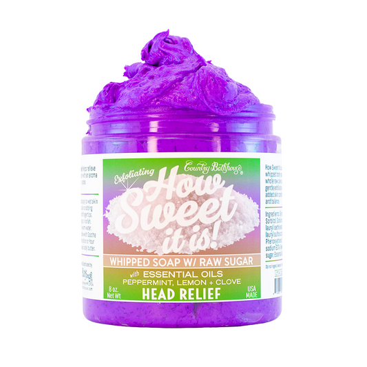 How Sweet It Is Whipped Soap - Head Relief