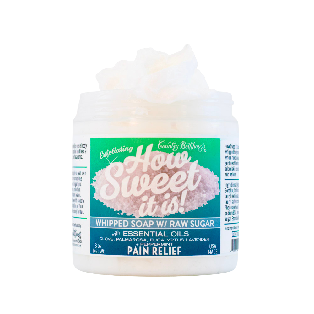 How Sweet It Is Whipped Soap - Pain Relief