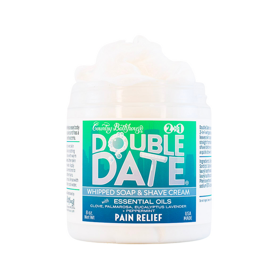 Double Date Whipped Soap - Pain Relief