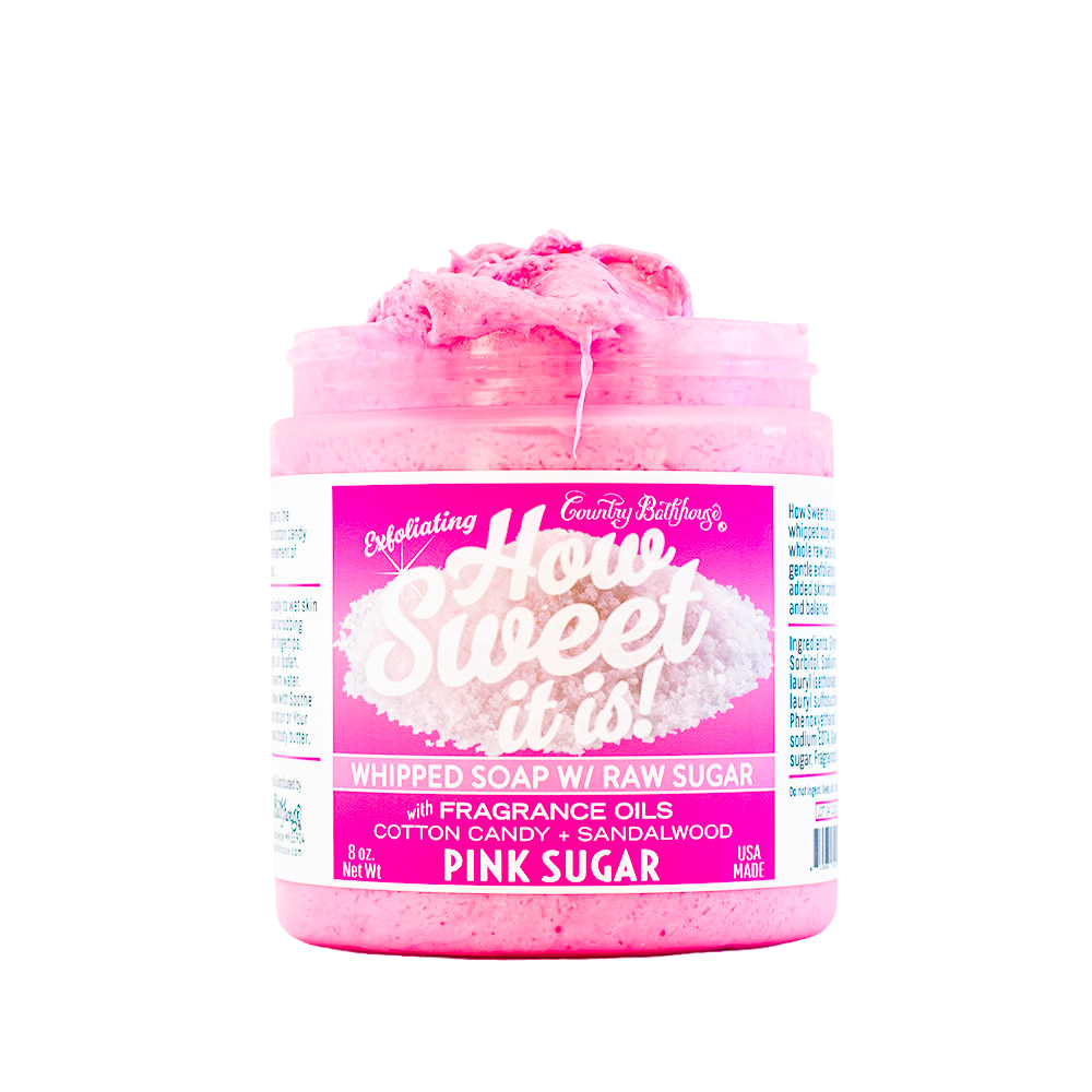 How Sweet It Is Whipped Soap - Pink Sugar