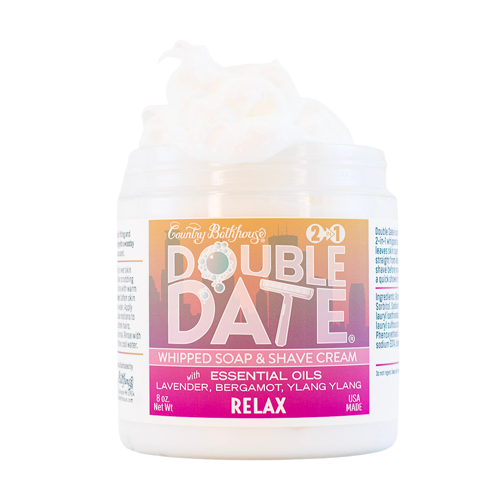 Double Date Whipped Soap - Relax