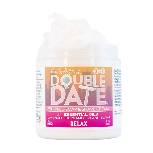 Double Date Whipped Soap - Relax