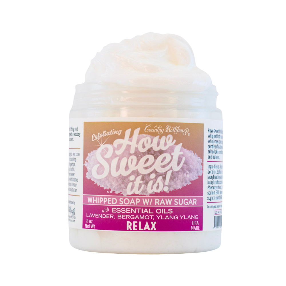 How Sweet It Is Whipped Soap - Relax