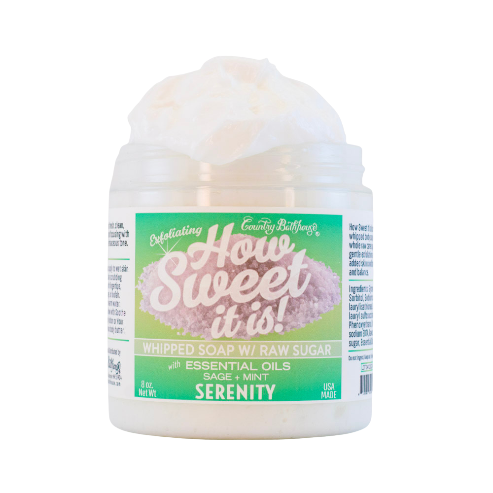 How Sweet It Is Whipped Soap - Serenity